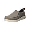 Slipper BUGATTI "bugatti Slipper Textil", Herren, Gr. 43, grau (taupe), Textil, casual, Schuhe