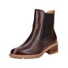 Stiefelette PIKOLINOS "PIKOLINOS Stiefelette Leder/Textil", Damen, Gr. 41, braun (dunkelbraun), Leder, Textil, casual, Schuhe