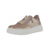Sneaker GABOR "Gabor Sneaker Leder", Damen, Gr. 39, puder, Leder, casual, Schuhe