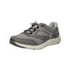 Sneaker PIUS GABOR "Pius Gabor Sneaker Leder/Textil", Herren, Gr. 43, grau, Leder, Textil, casual, Schuhe