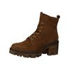Schnürstiefelette BULLBOXER "Bullboxer Stiefelette Leder", Damen, Gr. 41, braun, Leder, casual, Schuhe
