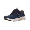 Sneaker PIUS GABOR "Pius Gabor Sneaker Leder/Textil", Herren, Gr. 42,5, blau (jeans), Leder, Textil, casual, Schuhe