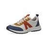 Sneaker CAPRICE "Caprice Sneaker Leder/Textil", Damen, Gr. 37, bunt (mehrfarbig), Leder, Textil, casual, Schuhe