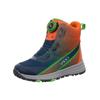 Stiefelette VADO "Vado Stiefelette Lederimitat/Mesh", Kinder, Gr. 29, bunt (blau, orange), Lederimitat, Textil, casual, Schuhe