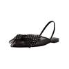Ballerina STEVE MADDEN "STEVE MADDEN Ballerinas Textil", Damen, Gr. 39, schwarz, Textil, casual, Schuhe