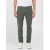 Chinohose REPLAY "ZEUMAR", Herren, Gr. 33, Länge 32, grün (military grün), Web, Obermaterial: 91% Baumwolle, 6% Elastomultiester, 3% Elasthan, unifarben, casual, slim fit normal, Hosen, Slim Fit