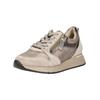 Sneaker GABOR COMFORT "Gabor Comfort Sneaker Leder", Damen, Gr. 40,5, grau, Leder, casual, Schuhe