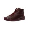 Stiefelette SOFTINOS "softinos Sneaker Leder", Damen, Gr. 38, rot (dunkelrot), Leder, casual, Schuhe