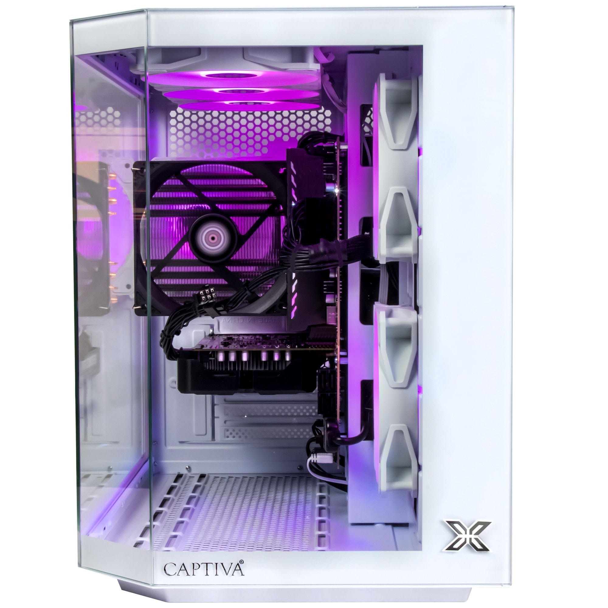 CAPTIVA Gaming-PC "Advanced Gaming R92-555", ohne farbbezeichnung, B:37,5cm H:71cm T:73cm, Desktop-PCs Image