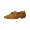Slipper SCAPA "scapa Slipper Leder", Damen, Gr. 39, braun (cognac), Leder, casual, Schuhe