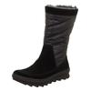 Stiefel LEGERO "Legero Stiefel Leder/Textil", Damen, Gr. 37, schwarz, Leder, Textil, casual, Schuhe