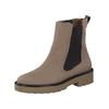 Stiefelette PAUL GREEN "Paul Green Stiefelette Nubukleder/Textil", Damen, Gr. 37,5, braun (hellbraun), Nubukleder, Textil, casual, Schuhe