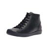 Sneaker SOFTINOS "softinos Sneaker Leder", Damen, Gr. 41, blau (navy), Leder, casual, Schuhe