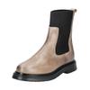 Stiefelette PAVEMENT "Pavement Stiefelette Leder/Textil", Damen, Gr. 38, grau (taupe), Leder, Textil, casual, Schuhe