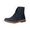 Schnürstiefelette EL NATURALISTA "El Naturalista Stiefelette Leder", Damen, Gr. 40, blau (ocean), Leder, casual, Schuhe