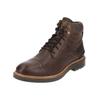 Schnürstiefelette PANTOFOLA D´ORO "Pantofola d'Oro Stiefelette Leder", Gr. 46, braun (coffee), Leder, casual, Schuhe