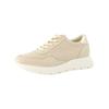 Sneaker PAUL GREEN "Paul Green Sneaker Leder", Damen, Gr. 38,5, beige (beige, gold), Leder, casual, Schuhe