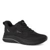 Keilsneaker TAMARIS, Damen, Gr. 40, schwarz, Textil, Lederimitat, unifarben, sportlich, Schuhe, Keilabsatz, Freizeitschuh, Schlupfschuh aus der STEP IN-Linie