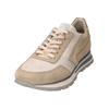 Sneaker BUGATTI "bugatti Sneaker Leder", Herren, Gr. 42, beige (beige, weiß), Leder, casual, Schuhe