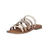 Pantolette LAZAMANI "Lazamani Pantoletten Leder", Damen, Gr. 39, rosa (rose), Leder, casual, Schuhe