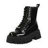Schnürstiefelette STEVE MADDEN "STEVE MADDEN Stiefelette Lederimitat/Textil", Damen, Gr. 41, schwarz, Lederimitat, Textil, casual, Schuhe