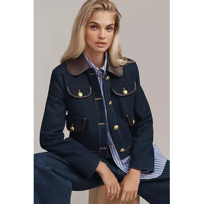 Avec Les Filles Denim Lady Jacket