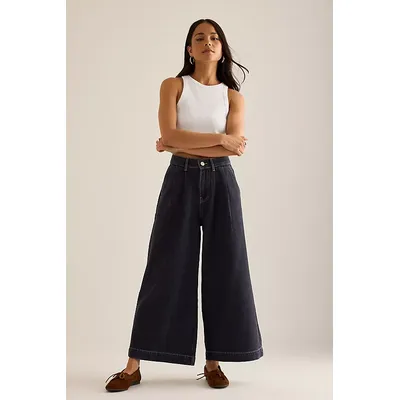 Damson Madder Marj Pleated Culottes