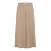 Jogginghose BRAX "Style MELLI S", Damen, Gr. 38K (19), Kurzgrößen, grau (taupe), 53% Polyester, 43% Schurwolle, 4% Elasthan, Hosen