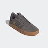 Sneaker ADIDAS SPORTSWEAR "VL COURT 3.0", Gr. 44,5, charcoal, charcoal, gold metallic, Leder, Synthetik, sportlich, Schuhe, inspiriert vom Design des adidas samba, Topseller
