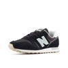 Sneaker NEW BALANCE "373", Gr. 40, schwarz, schwarz cement, mosaic grün, Leder, Textil, mehrfarbig, sportlich, Schuhe