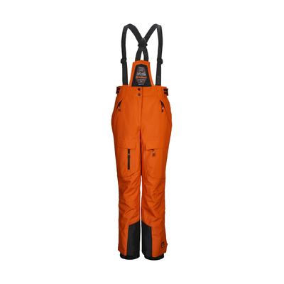 Skihose KILLTEC "KSW 204 BYS SKI PNTS", Kinder, Gr. 152, Normalgrößen, braun (rostbraun), Oberstoff: 100% Polyester, Futter: 100% Polyester, Füllung: 100% Polyester, sportlich, Hosen, Wasserdichte, atmungsaktive Skihose mit verstellbarem Latz und... Image