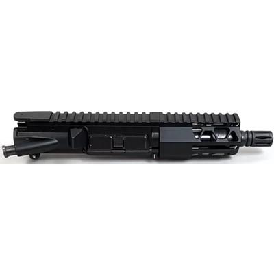 Moriarti AR-15 7.62x39mm 5 inch Upper Receiver Government Micro Length 1-10 Twist 5/8x24 A2 Flash Hider Nitride MAR-47-5-4-A2