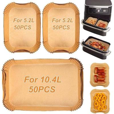 Odipie - niemals verwendet] Airfryer Backpapier für Ninja Flex Drawer Dual Zone AF500EU 10,4L Image