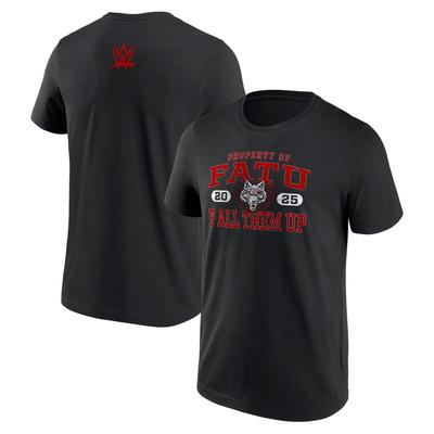 WWE Jacob Fatu Property of Fatu T-Shirt - Schwarz - Herren Image