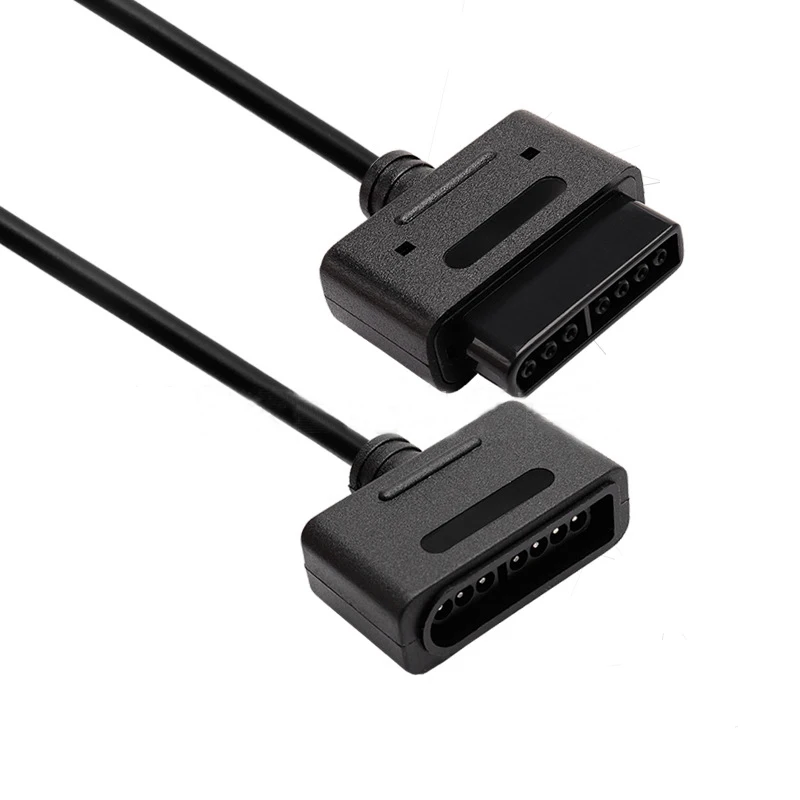 für Nintendo Super Famicom SFC Game Controller Verlängerungskabel für SNES Gaming Konsole Kabel 1,8 M Draht Splitter Konverter Kabel Image