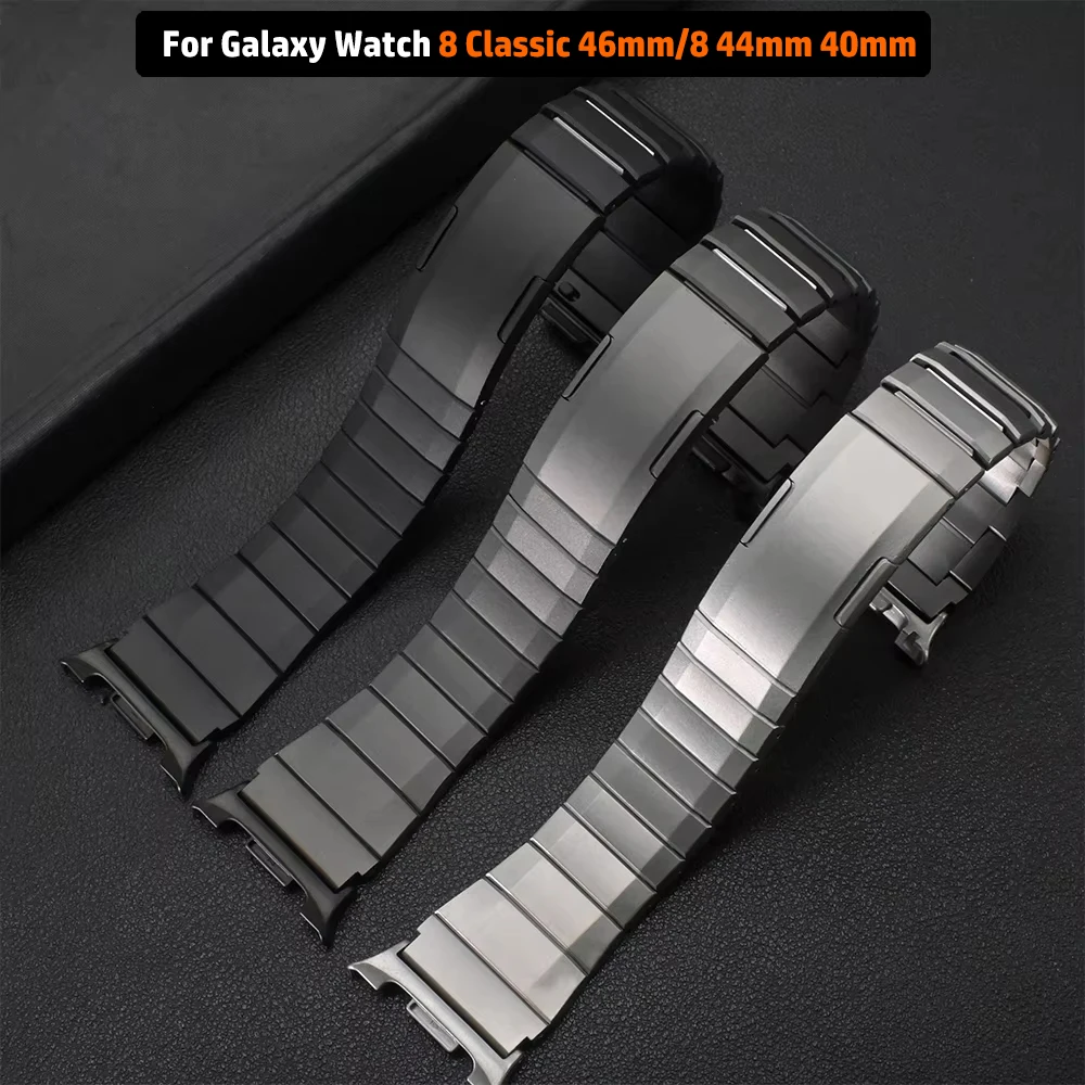 Edelstahlband für Samsung Galaxy Watch 8 Classic 46 mm 8 40 mm 44 mm Metallarmband für Samsung Galaxy Watch Ultra 47 mm Image