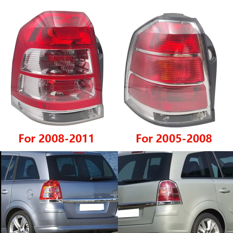 Copertura fanale posteriore Per Opel Zafira 2005 2006 2007 2008 2009 2010 2011 Fanale posteriore Coda Lampada freno Arresto fanale posteriore senza lampadina