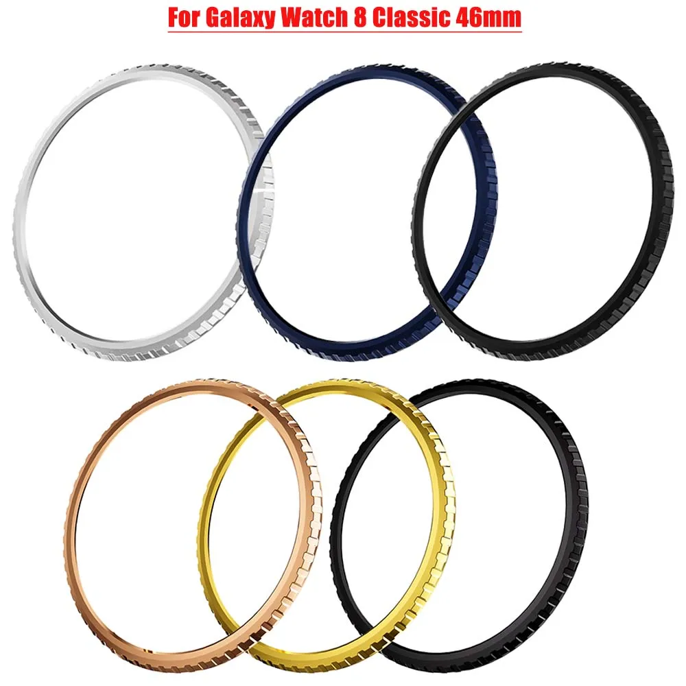 PC-Lünette für Samsung Galaxy Watch 8 Classic 46 mm Abdeckrahmen Rand Lünette Ringschutz für Galaxy 8 Classic Protector Zubehör Image