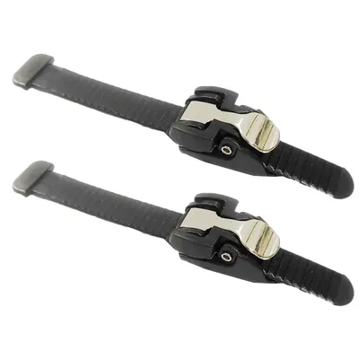 2pcs Inline Skate Buckles for Speed Skates Adjustable Strap with Metal Buckle Compatible with Most Inline Skates