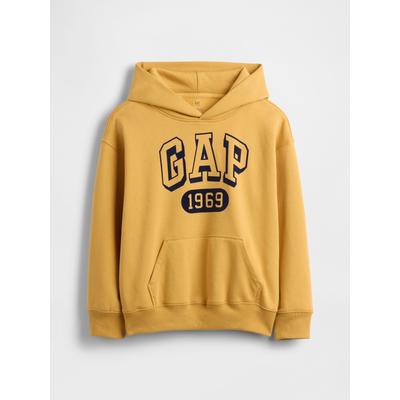 Gap Yellow Vintage Soft Logo Hoodie (4-13yrs)