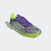 Fußballschuh ADIDAS PERFORMANCE "F50 PRO FIRM GROUND BOOTS", Gr. 43, lila rush, cloud weiß, lucid lemon, Synthetik, Textil, sportlich, Schuhe, geeignet für Rasenplätze