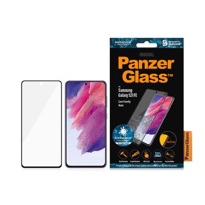 CARE BY PANZERGLASS Displayschutzglas "AntiBacterial Screen Protection", transparent, B:11,10cm H:1,30cm T:19,80mm, Displayfolien, Displayschutzfolie, Schutzfolie, Bildschirmschutz, kratz- & stoßfest