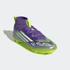 Fußballschuh ADIDAS PERFORMANCE "F50 LEAGUE KUNSTRASEN NEUERER GENERATION, HART- UND ASCHENPLÄTZE E KIN", Gr. 38, lila rush, cloud weiß, lucid lemon, Synthetik, Textil, sportlich, Schuhe, geeignet für Rasen- und Kunstrasenplätze