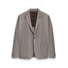 Sakko BUGATTI "Modern Fit", Herren, Gr. 52, 250, grau, 37% Polyester, 37% Viskose, 15% Wolle, 8% Polyamid, 3% Elasthan, unifarben, casual, normal, Langarm Manschette, Sakkos, Jersey Stretch mit Taschen