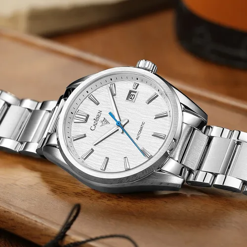 CADISEN – montre-bracelet mécanique de luxe pour hommes, étanche 10 bars, mouvement japonais NH35, automatique, en acier, nouvelle collection 2024