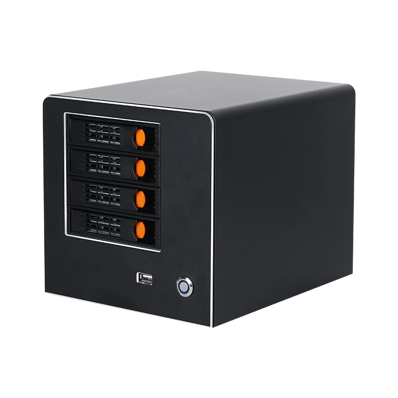 Home NAS PC Intel N150 Prozessor DDR5 M.2 NVMe SSD Win11 unterstützt 4X 6X 8X Bay 2,5 oder 3,5 Zoll Festplatten 10G Ethernet Typ-C HDMI DP