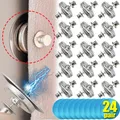24/1 paio di clip magnetiche per tende chiusura autoadesiva patch magnetica tende fibbia staccabile tenda da doccia magnete di fissaggio