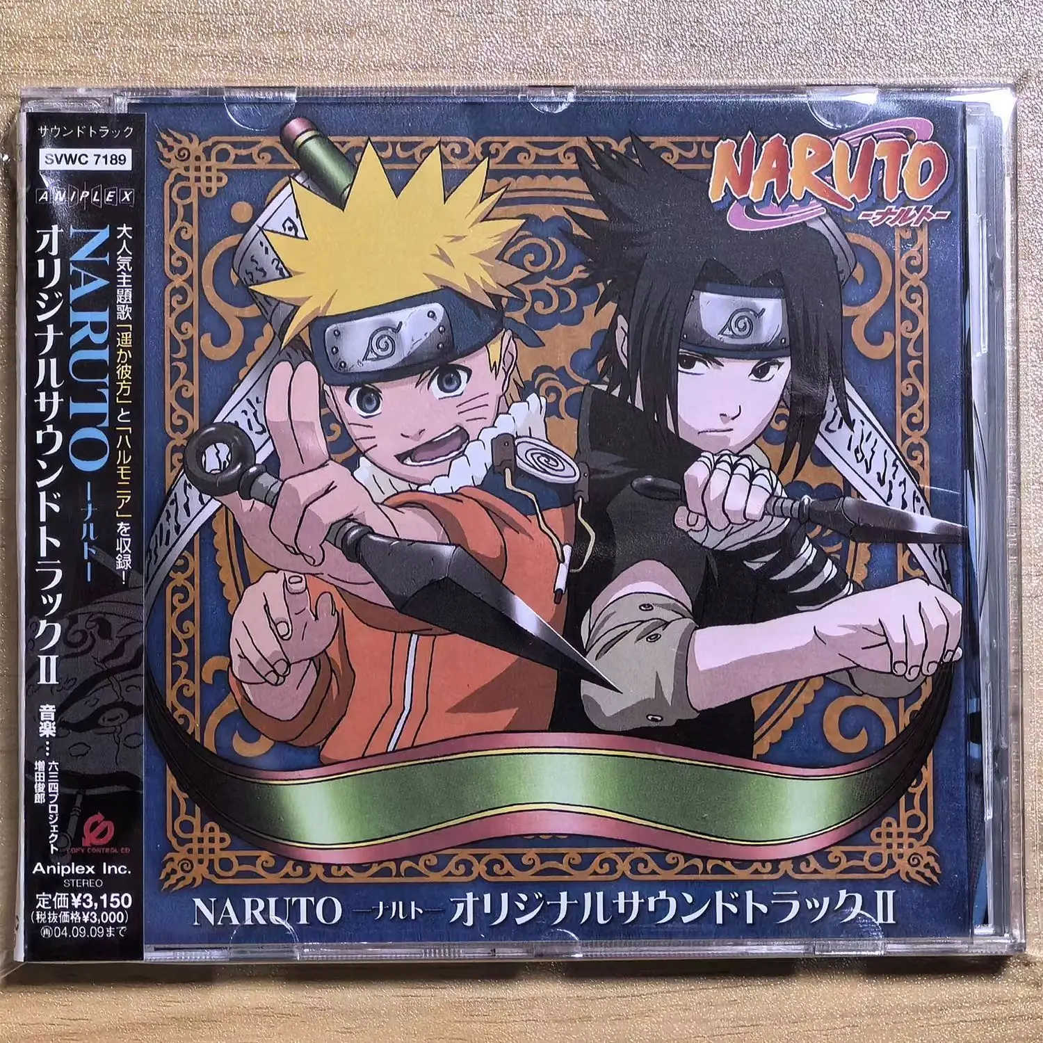 Kishimoto Masashi Anime Konoha Ninja Kakashi Uchiha Sasuke Musik CD Greatest Hits OST Album Musik Rekord Cosplay Soundtracks Box Image