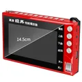 Radio FM Scheda TF Disco U Lettore MP3 Altoparlante Karaoke Digitale Portatile Macchina Video EBook Radio MP4 Carica Audio Album Elettronico