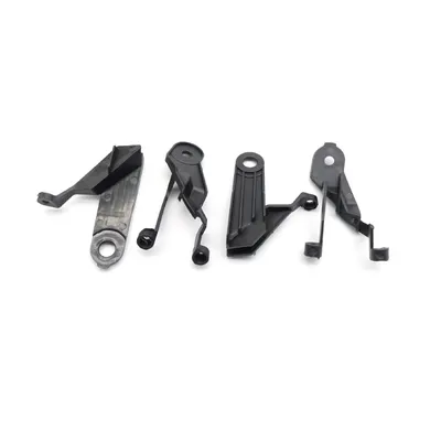 1pair Car headlight repair kit Black plastic bracket Lamp foot lamp claw FOR Toyota Lexus NX200 NX300 LOW 2020-2024